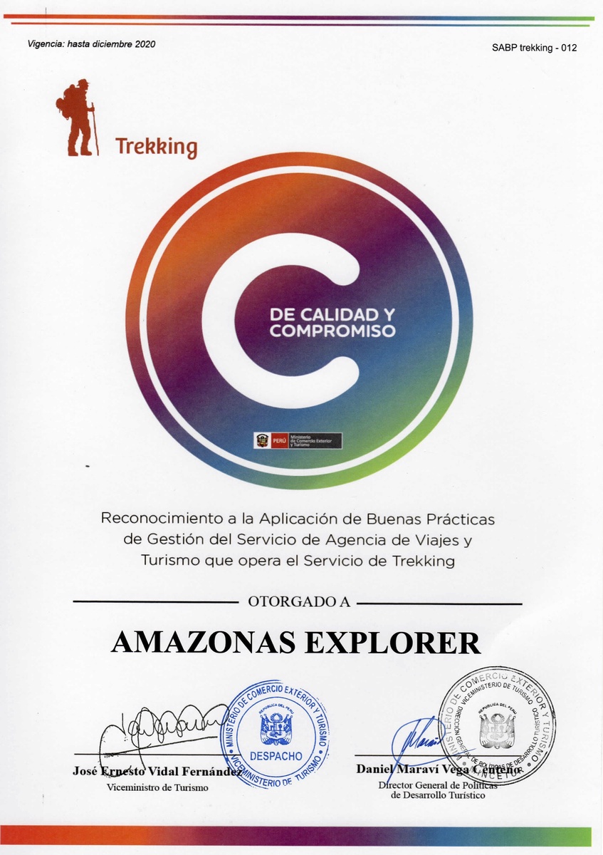 Amazonas Explorer Recognized for Excellence in Trekking Adventure